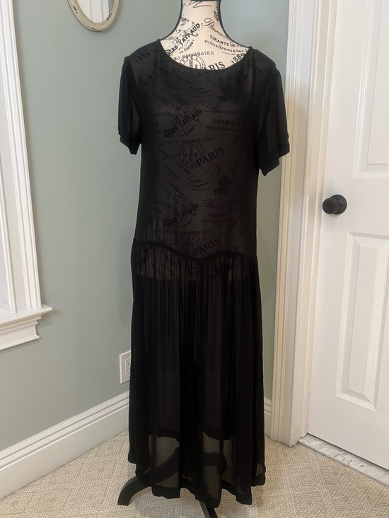 Kimchi Blue Dresses & Skirts - Kimchi Blue Black Sheer Dress | Size M | MIDI | Excellent Condition